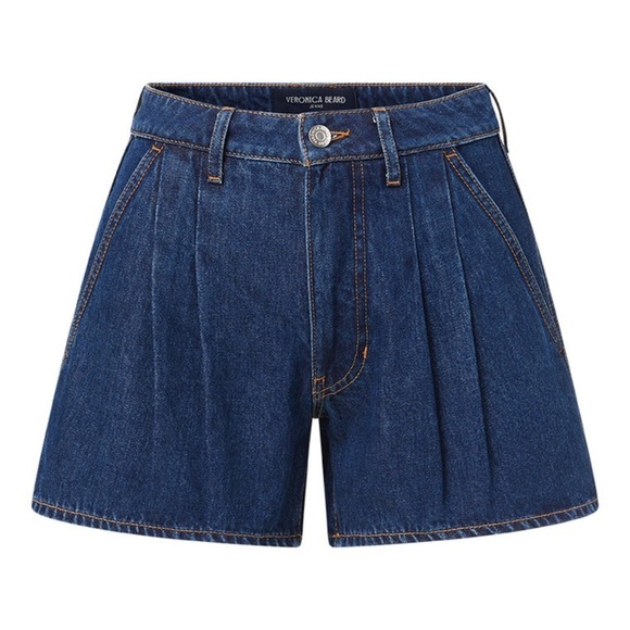 NWT Veronica Beard Simpson Denim Shorts - Picture 1 of 11